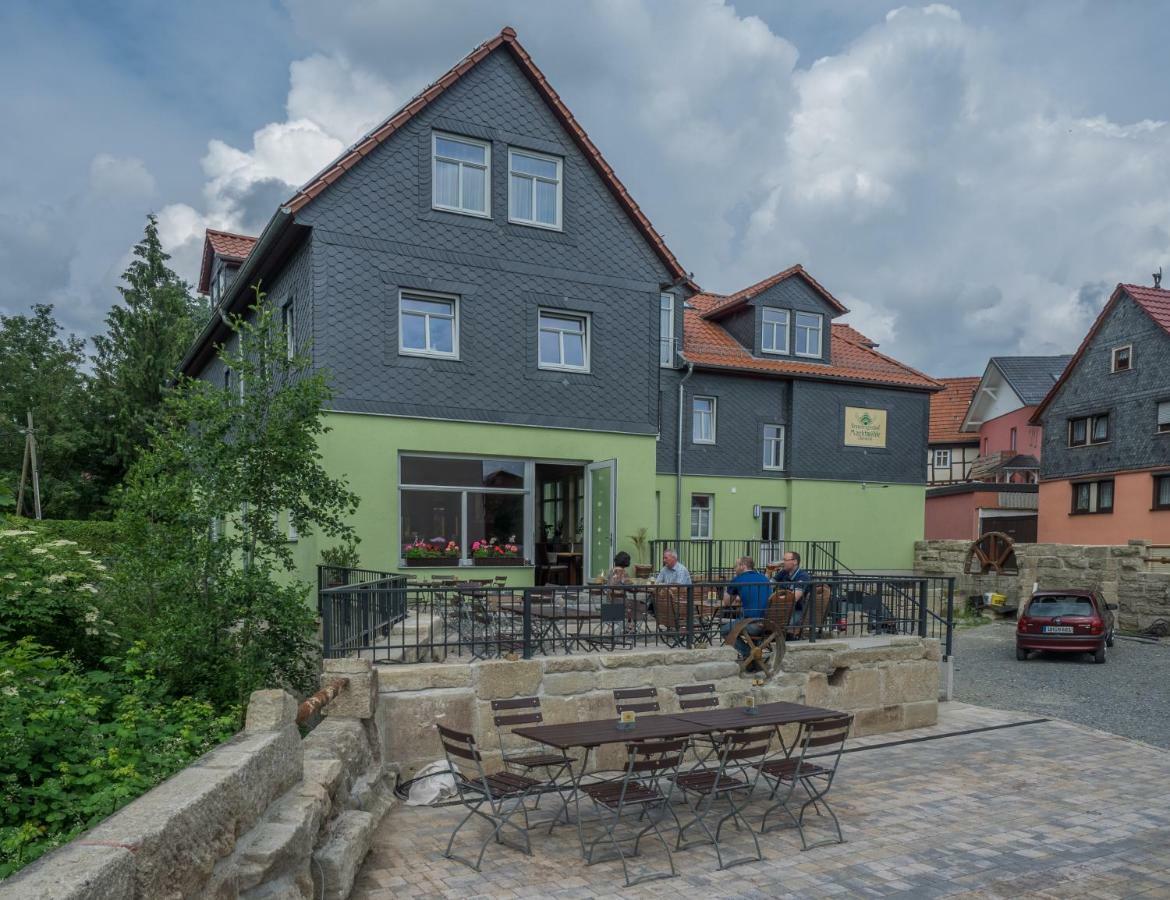 Brauereigasthof Marktmuhle Oberdorla Esterno foto