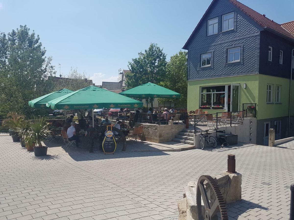 Brauereigasthof Marktmuhle Oberdorla Esterno foto